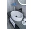Раковина накладная Gid N9012 белая 50x36x14 51106 5