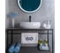Раковина накладная Gid N9030b белая 48x34x15 51115 3