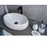 Раковина накладная Gid N9030b белая 48x34x15 51115 4