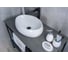 Раковина накладная Gid N9030b белая 48x34x15 51115 6