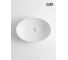 Раковина накладная Gid N9030b белая 48x34x15 51115 3