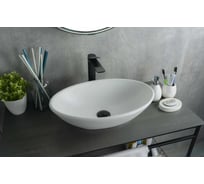 Раковина Gid Wm9021 накладная белый матовый 52x32x14 51193