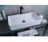 Раковина Gid Wm9396 накладная белый матовый 60x34x11 51189 2