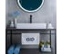 Раковина Gid Wm9396 накладная белый матовый 60x34x11 51189 7