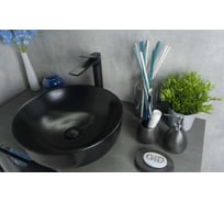 Раковина Gid Nc911 накладная черная матовая 41.5x41.5x13.5 52224