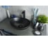 Раковина Gid Nc901 накладная черная матовая 41x34x15 52223 1