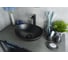 Раковина Gid Nc901 накладная черная матовая 41x34x15 52223 2