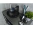 Раковина Gid Nc901 накладная черная матовая 41x34x15 52223 3