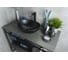 Раковина Gid Nc901 накладная черная матовая 41x34x15 52223 6