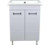 Комплект Loranto: Тумба Дина 60 600х810х470, с раковиной Элина 60 CS00070758