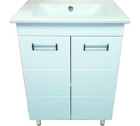 Комплект Loranto: Тумба Дина 60 600х810х470, с раковиной QUADRO 60 CS00049871