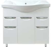 Комплект Loranto: Тумба Стиль-80/2 800х850х460, с раковиной Basic 80 7080 CS00070446