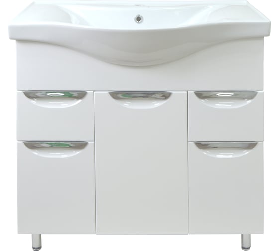 Комплект Loranto: Тумба Стиль-80/2 800х850х460, с раковиной Basic 80 7080 CS00070446 1