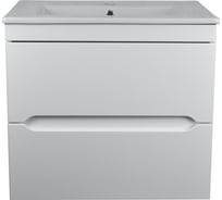 Комплект Loranto: Тумба Арфа 60/2 600х600х470, без подсветки, с раковиной LEONE AZ-7506-60 CS00072626