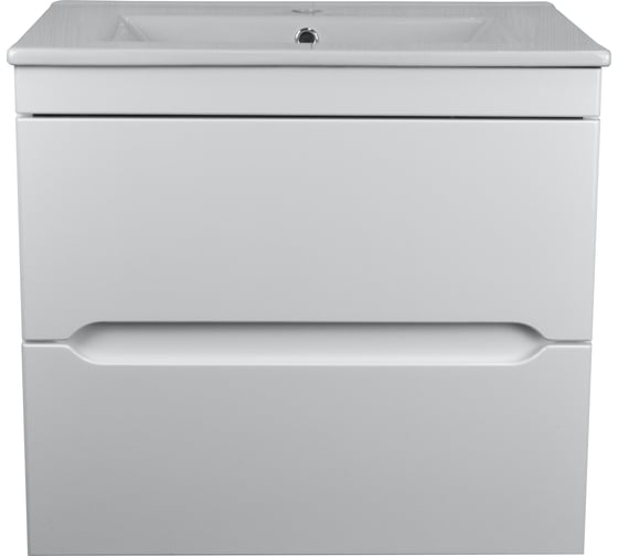 Комплект Loranto: Тумба Арфа 60/2 600х600х470, без подсветки, с раковиной LEONE AZ-7506-60 CS00072626 1