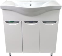 Комплект Loranto: Тумба Стиль-80 800х850х460, с раковиной Basic 80 7080 CS00070538