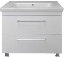 Комплект Loranto: Тумба Модерн 80/2Н 800х850х460, напольная, с раковиной Sava 80 2080 CS00069746