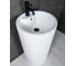 Раковина GID Nb135 напольная белая 46x46x86 81102 2