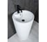 Раковина GID Nb135 напольная белая 46x46x86 81102 3