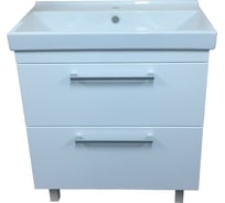 Комплект Loranto: Тумба Модерн 80/2Н 800х850х435, напольная, с раковиной Fest 80 CS00039379