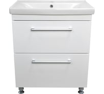 Комплект Loranto: Тумба Модерн 70/2Н 700х850х470, напольная, с раковиной Sava 70 2070 CS00071773