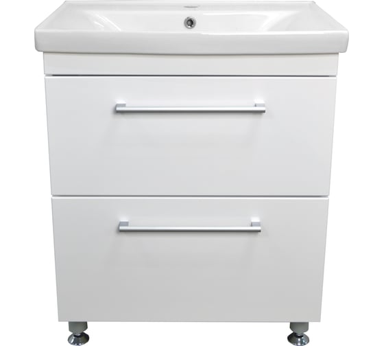 Комплект Loranto: Тумба Модерн 70/2Н 700х850х470, напольная, с раковиной Sava 70 2070 CS00071773 1