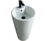 Раковина GID Nb131 напольная белая 40x40x84 81112 1