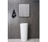 Раковина GID Nb130w напольная белая 41x41x85 81118 5