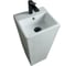 Раковина GID Nb147 напольная белая 34x33x85 81104 1