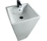 Раковина GID Nb145 напольная белая 46.5x46.5x81 81103 1
