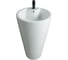 Раковина GID Nb136 напольная белая 50x53x80 81105 1