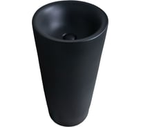 Раковина GID Nb130bg напольная черная графит 40x40x85 81110