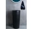 Раковина GID Nb130bg напольная черная графит 40x40x85 81110 3