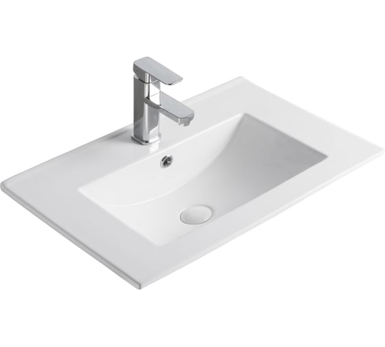 Раковина Gid NYJ803-50 встраиваемая сверху белая 51x40x17 71108 1