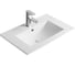 Раковина Gid NYJ803-50 встраиваемая сверху белая 51x40x17 71108 2