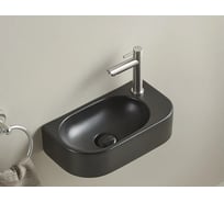 Раковина Gid Bm9274L подвесная черная матовая 40x21.5x12 62204L