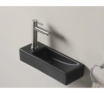 Раковина Gid Bm9271R подвесная черная матовая 38x14.5x8 62202R