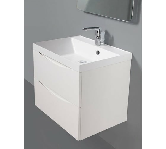 Раковина из литьевого мрамора BelBagno BB600/450-LV-MR-AST