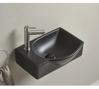 Раковина Gid Bm9276R подвесная черная матовая 40.5x28x14 62205R