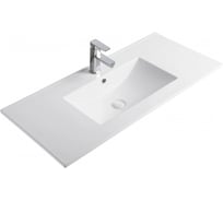 Раковина Gid 9010e встраиваемая сверху белая 101.5x46.5x17 71106