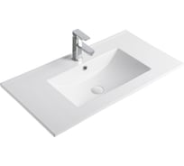 Раковина Gid 9090e встраиваемая сверху белая 91x46.5x17 71105