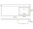 Раковина из литьевого мрамора BelBagno BB1200/480-LV-MR-R 2