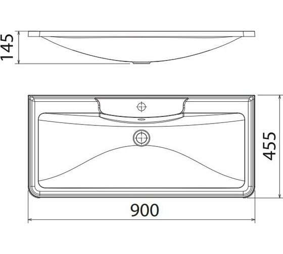 Раковина из литьевого мрамора BelBagno BB900/455-LV-MR-ALR