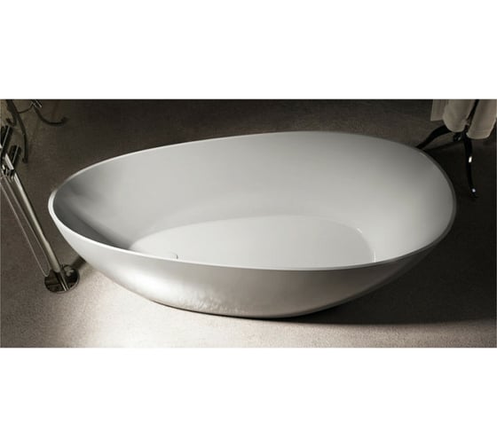 Отдельностоящая ванна RELAX DESIGN LEAFY luxolid mood, белый глянец LEAFY LX01 luc