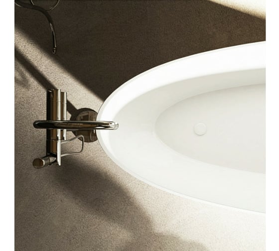 Отдельностоящая ванна RELAX DESIGN LEAFY luxolid mood, белый глянец LEAFY LX01 luc
