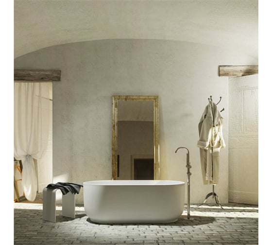 Отдельностоящая ванна RELAX DESIGN HORIZON luxolid mood, белый глянец HORIZON LX01 luc