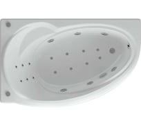Ванна Бетта 160 левая, гидромассаж, с фронтальным экраном Aquatek 00000040157