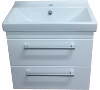 Комплект Loranto тумба Модерн 80/2 800х600х435 подвесная с раковиной Fest 80 CS00039378
