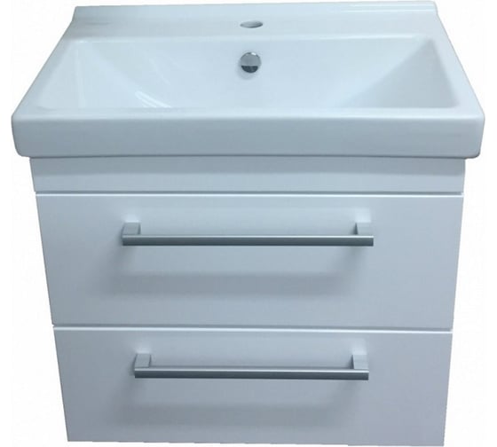 Комплект Loranto тумба Модерн 80/2 800х600х435 подвесная с раковиной Fest 80 CS00039378 1