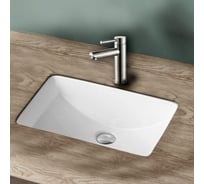 Раковина Gid Yj833 встаиваемая снизу белая, 61x39x19 71153